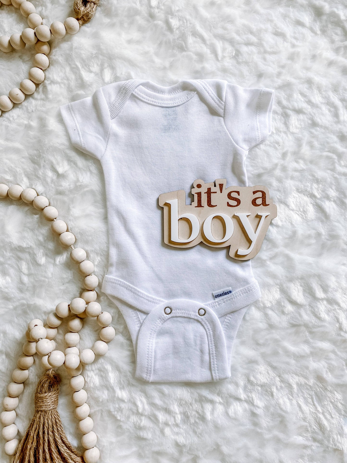 It’s a Boy Gender Reveal Announcement