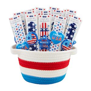 Patriotic Light Up Slap Bracelets
