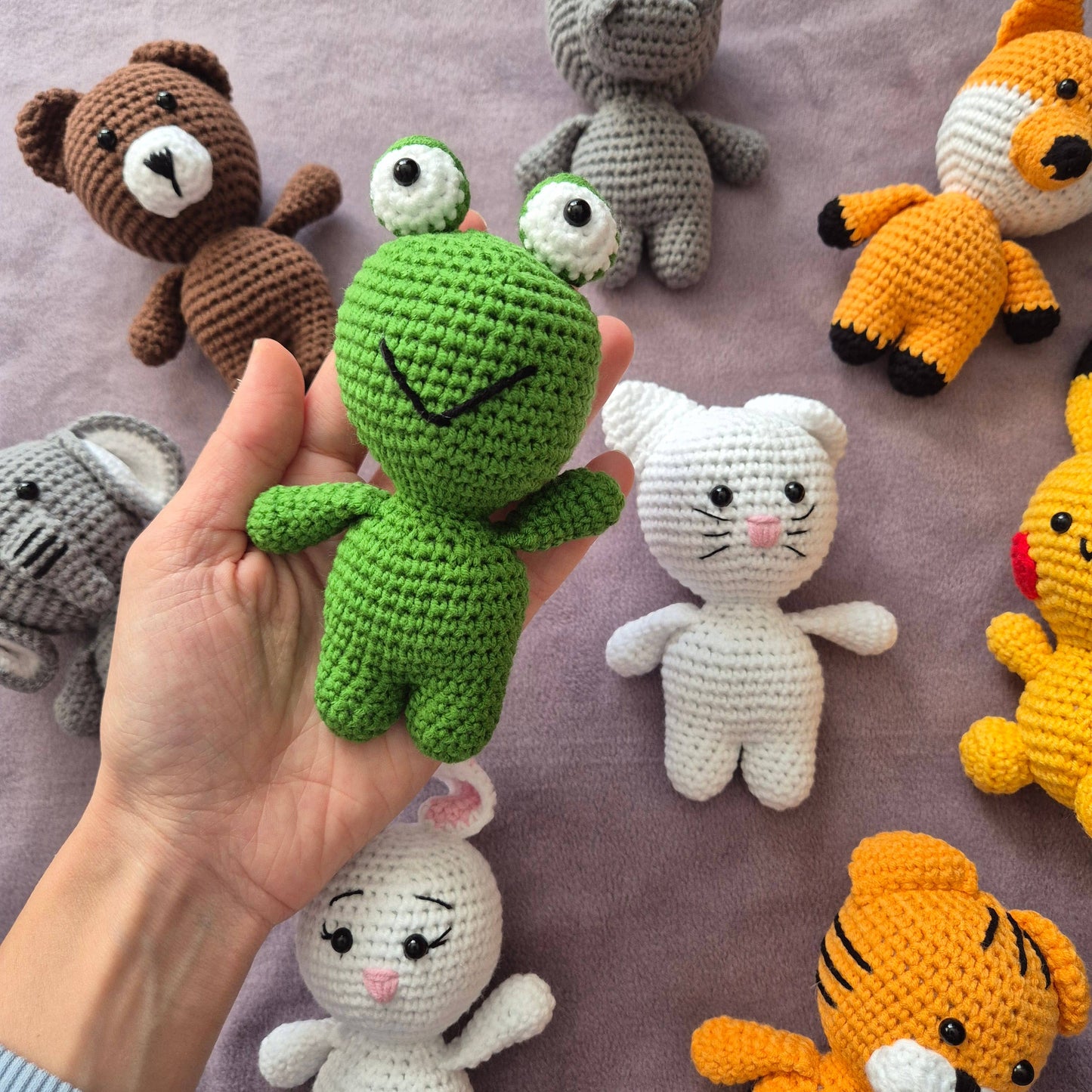 Crochet Frog