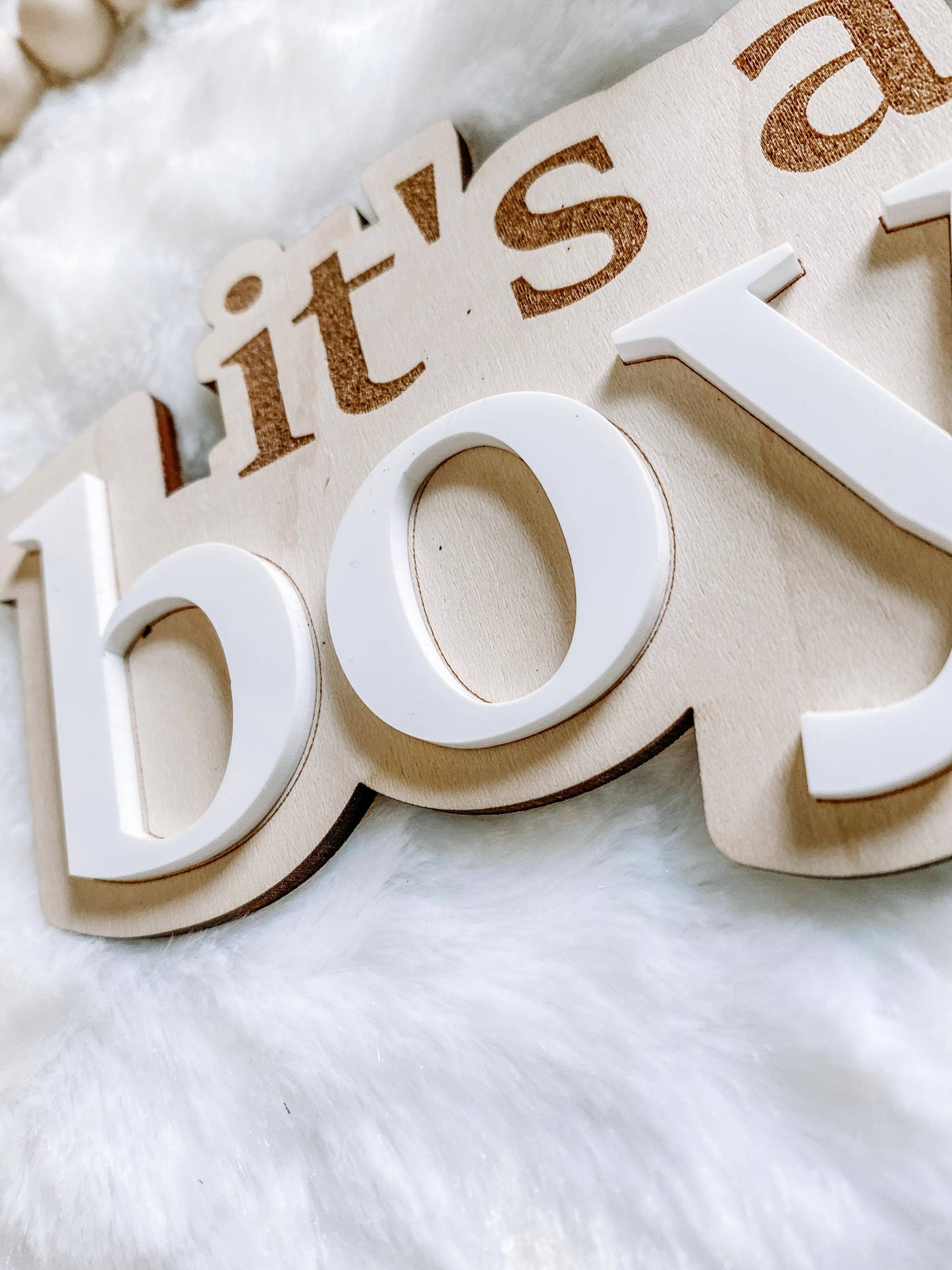 It’s a Boy Gender Reveal Announcement