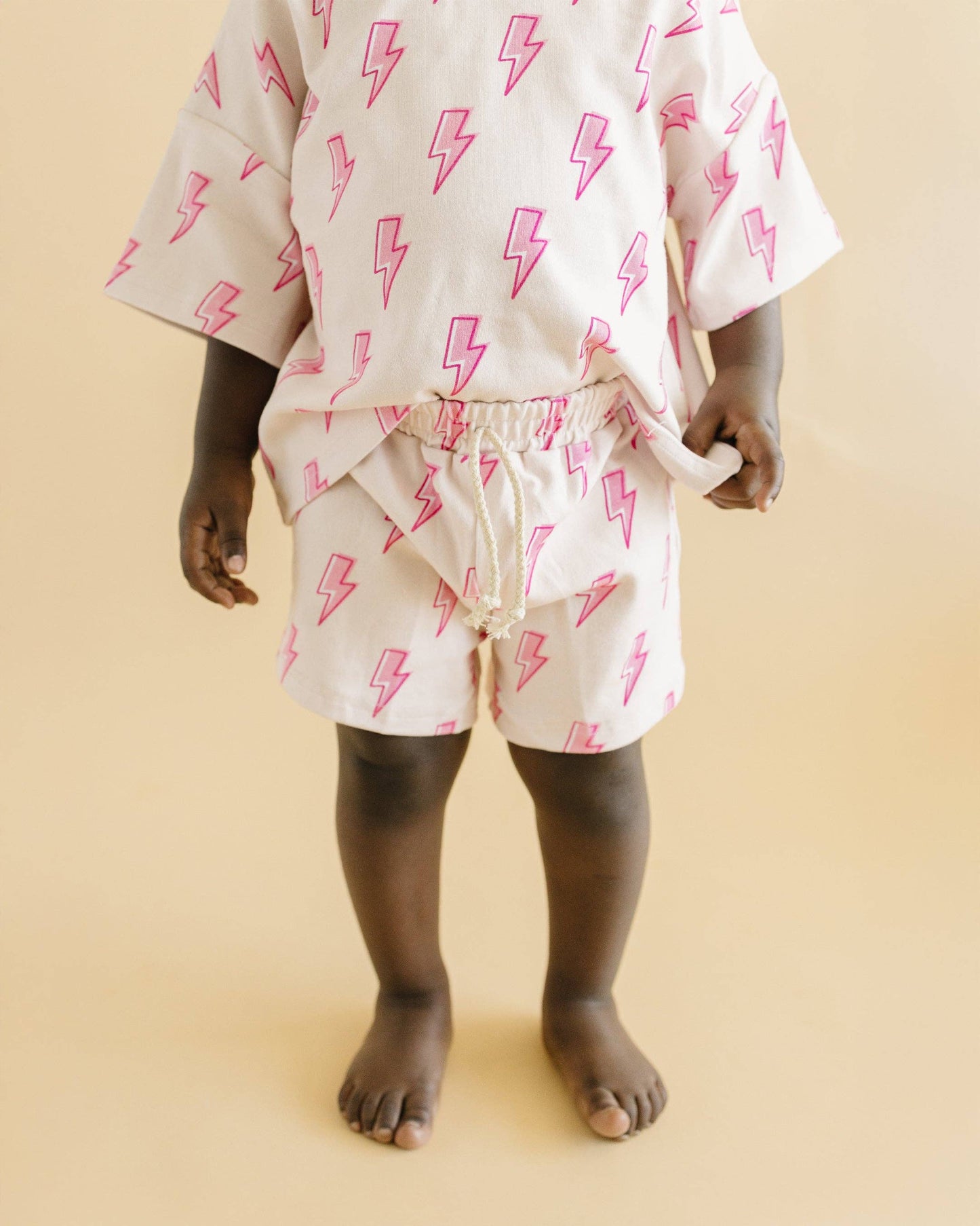 Pink Bolt 2 Piece Set