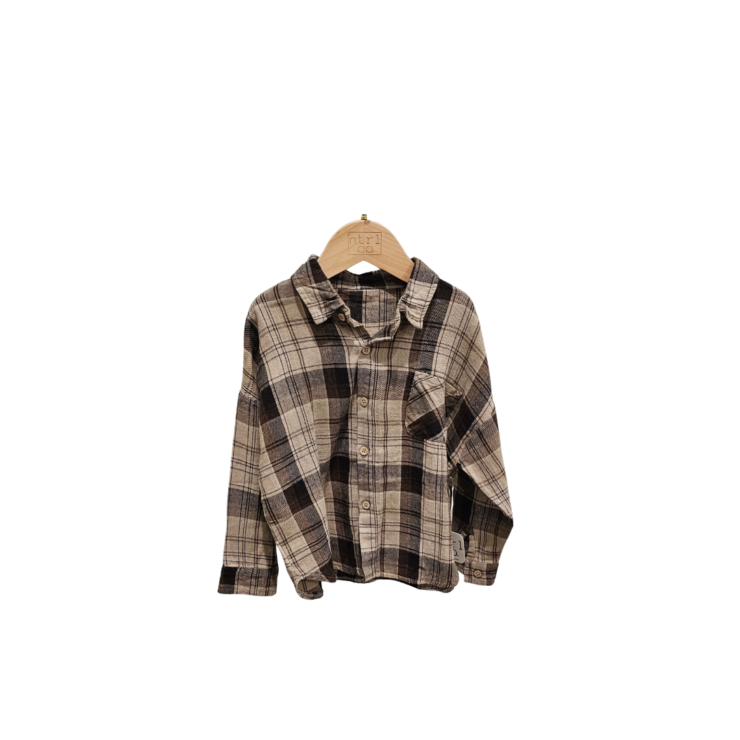 Alpine Heritage Plaid Button-Up Flannel