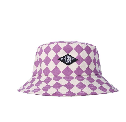 Ska Print Bucket Hat: Sunshine Yellow