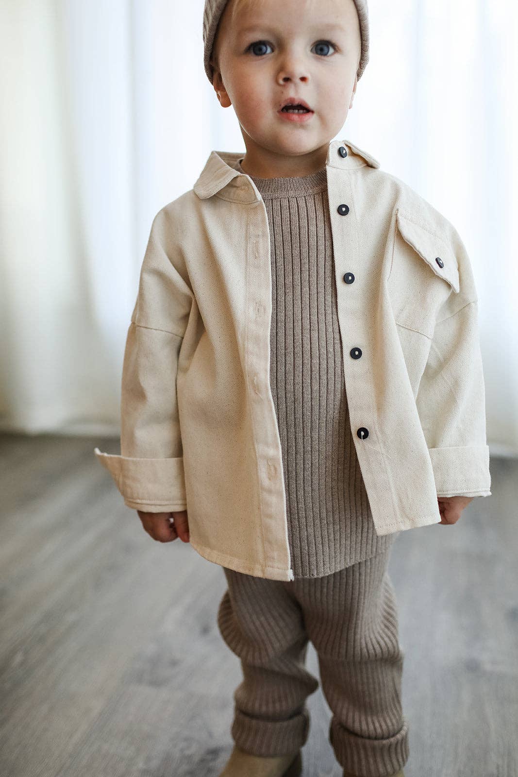 Dakota Denim Shacket Alpine Cocoa