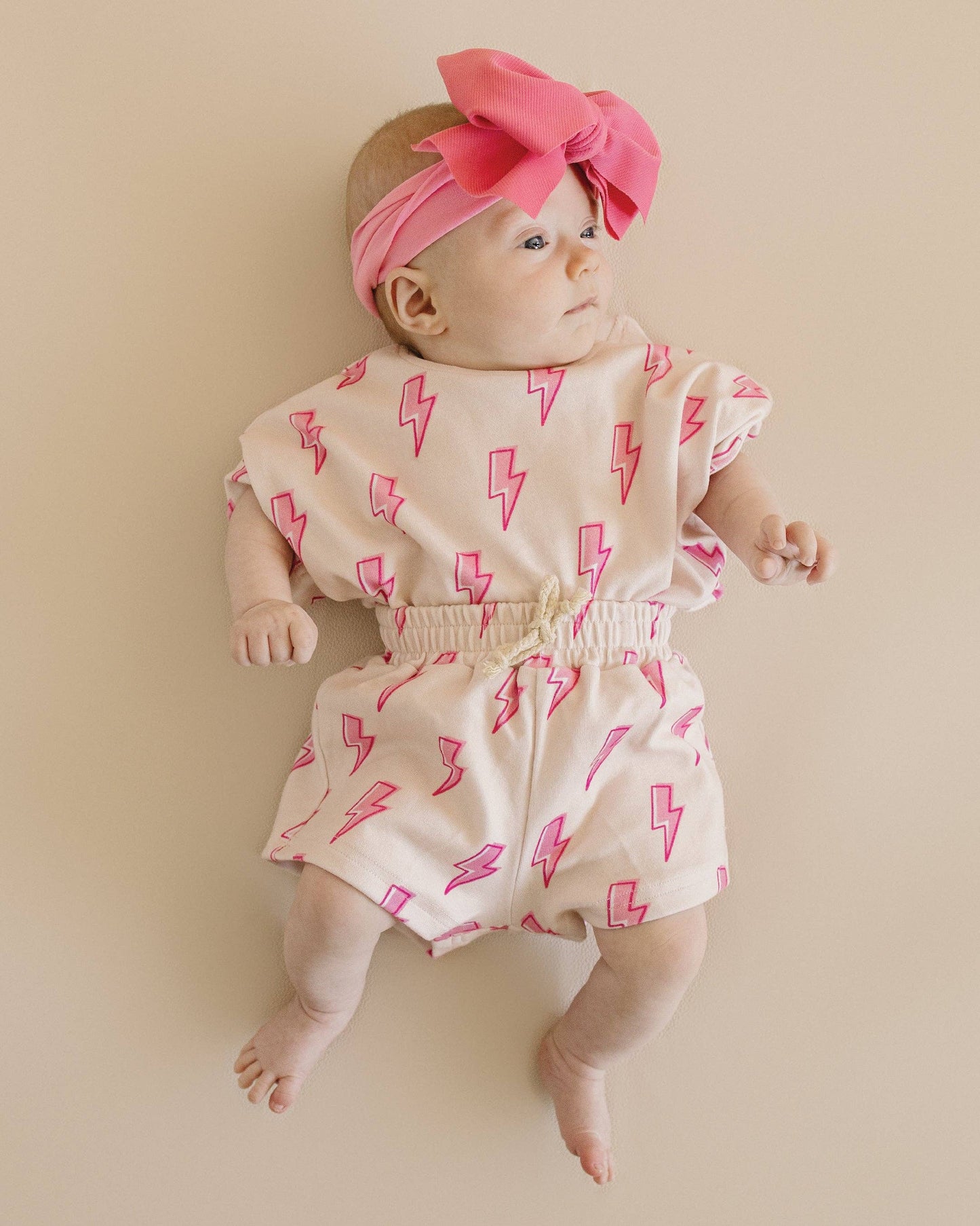 Pink Bolt 2 Piece Set