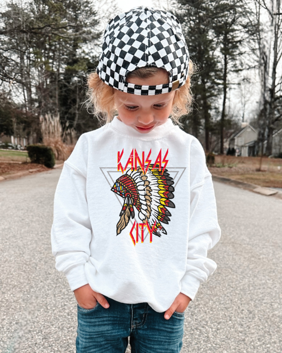 KC Headdress Sweatshirt Black