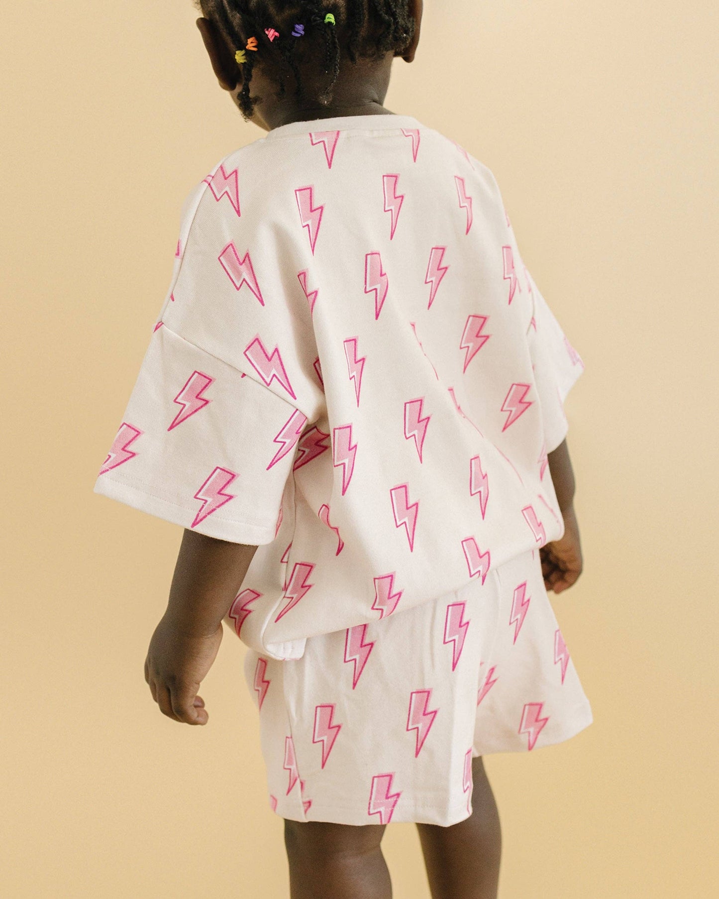 Pink Bolt 2 Piece Set