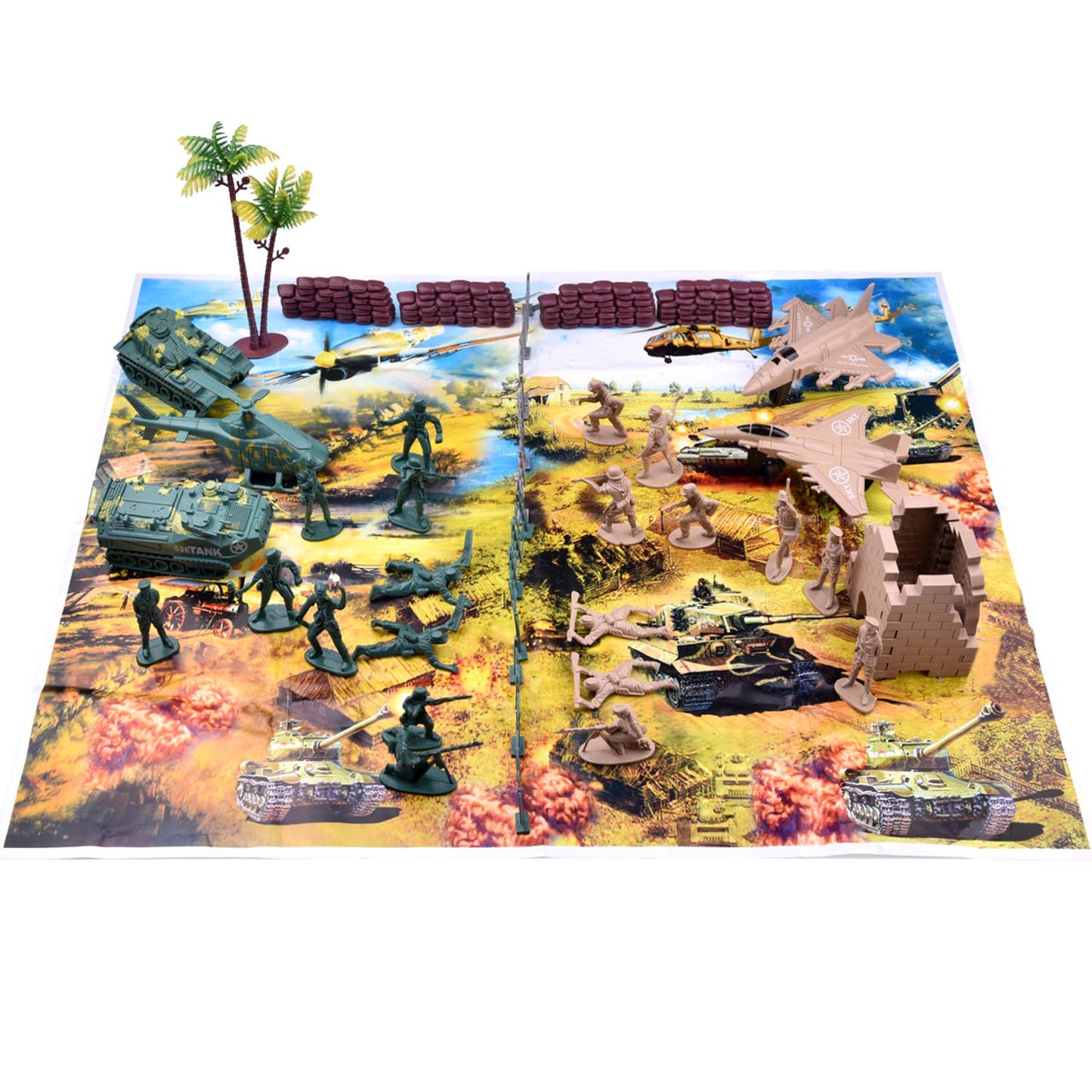 Army Men Action Figures Set