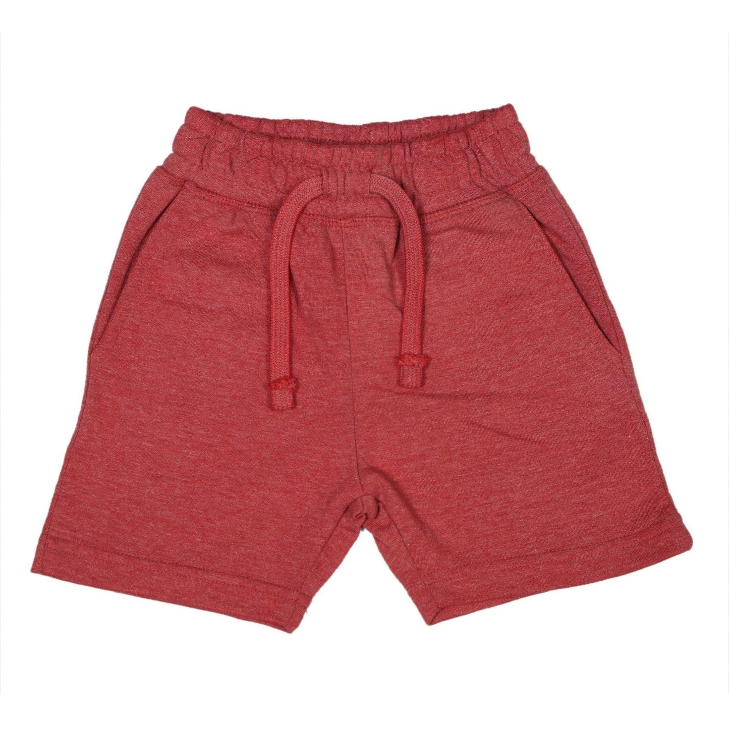 Red Heathered Shorts