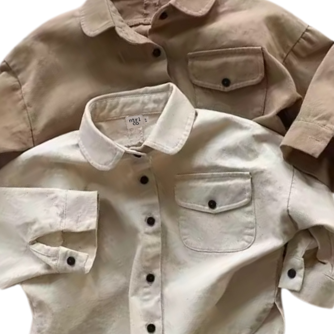 Dakota Denim Shacket Alpine Cocoa