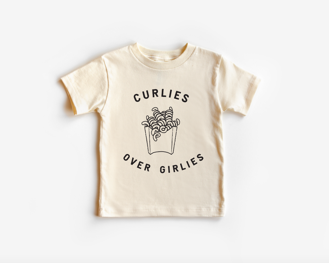Curlies Over Girlies Tee