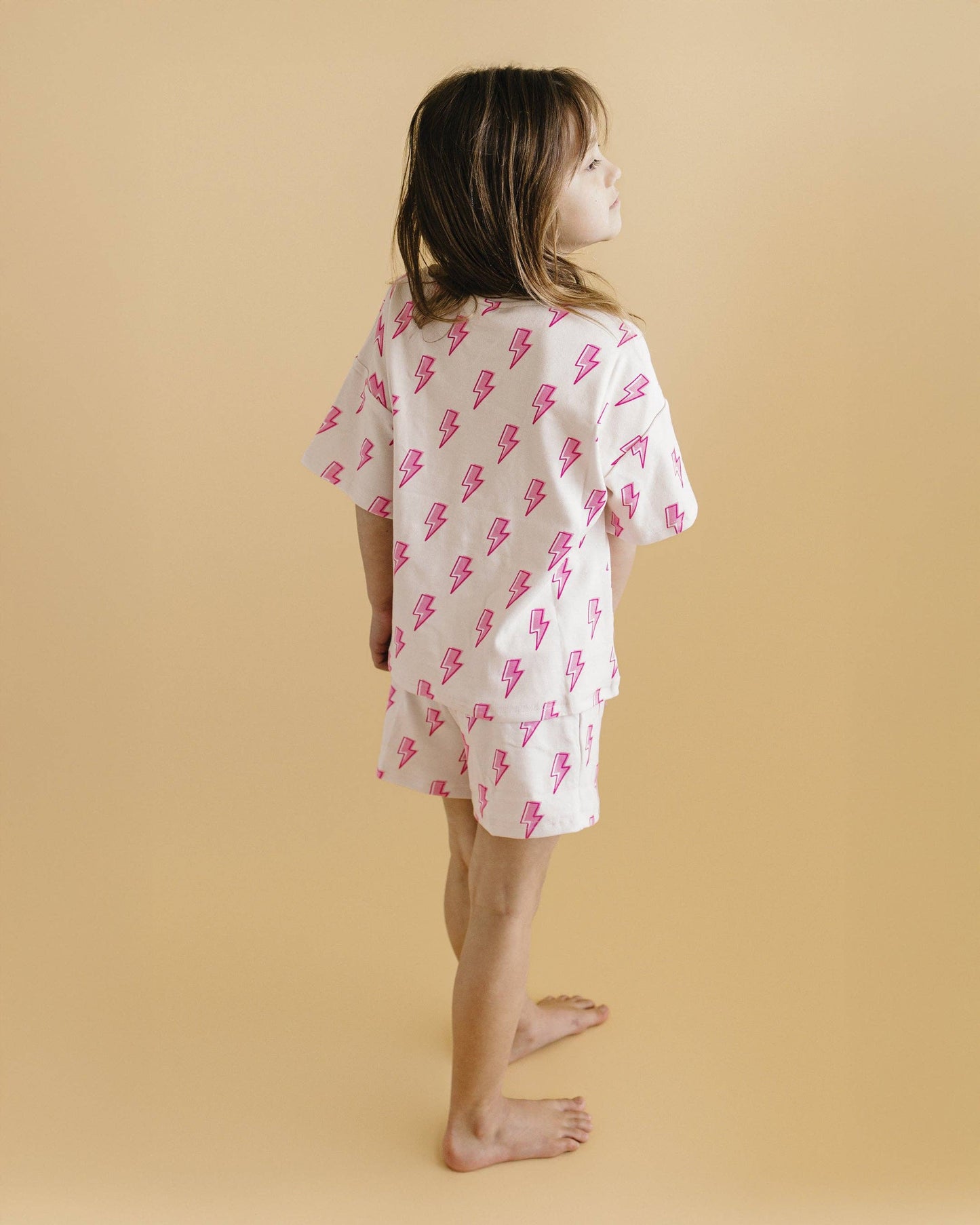 Pink Bolt 2 Piece Set