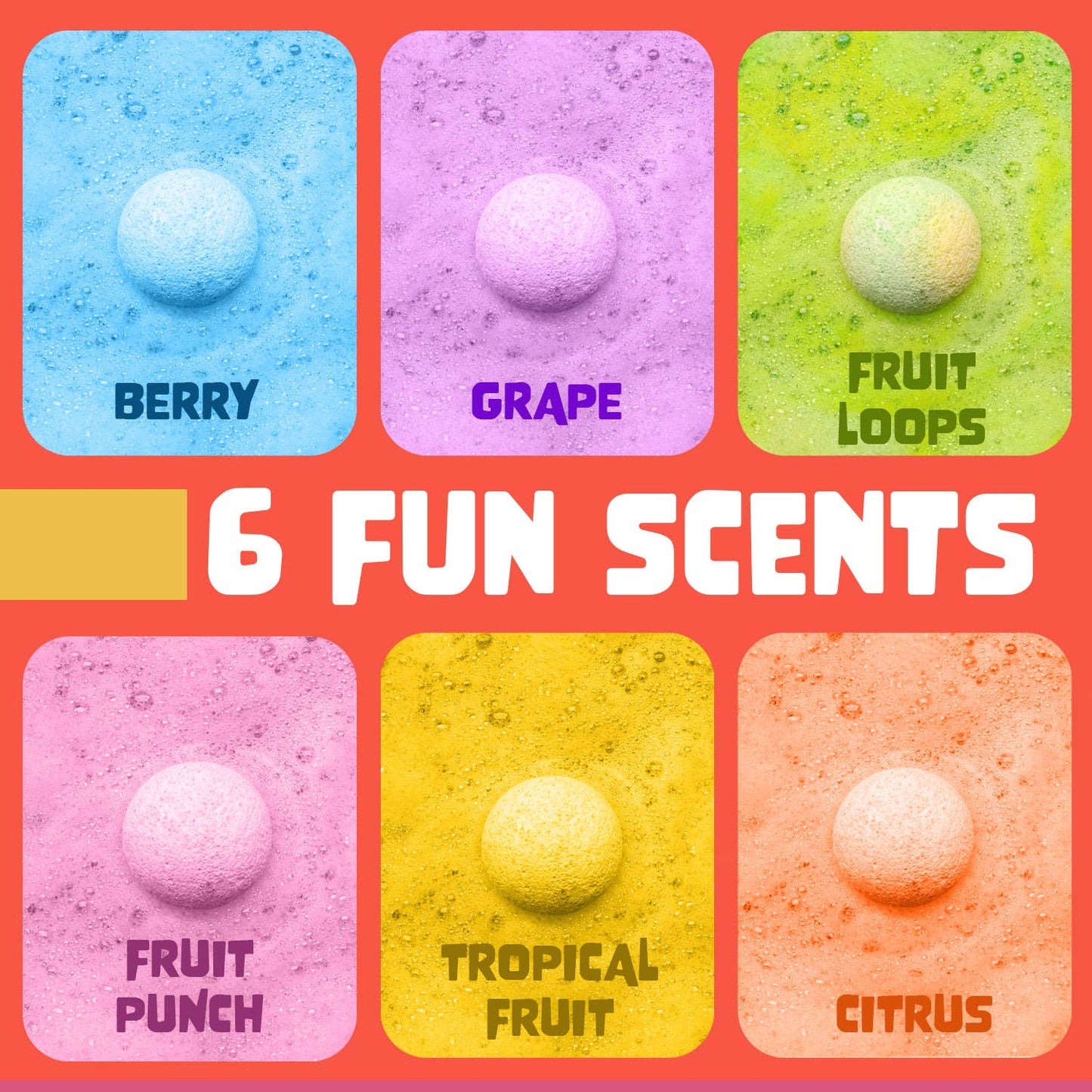 Superhero Kids Bath Bombs