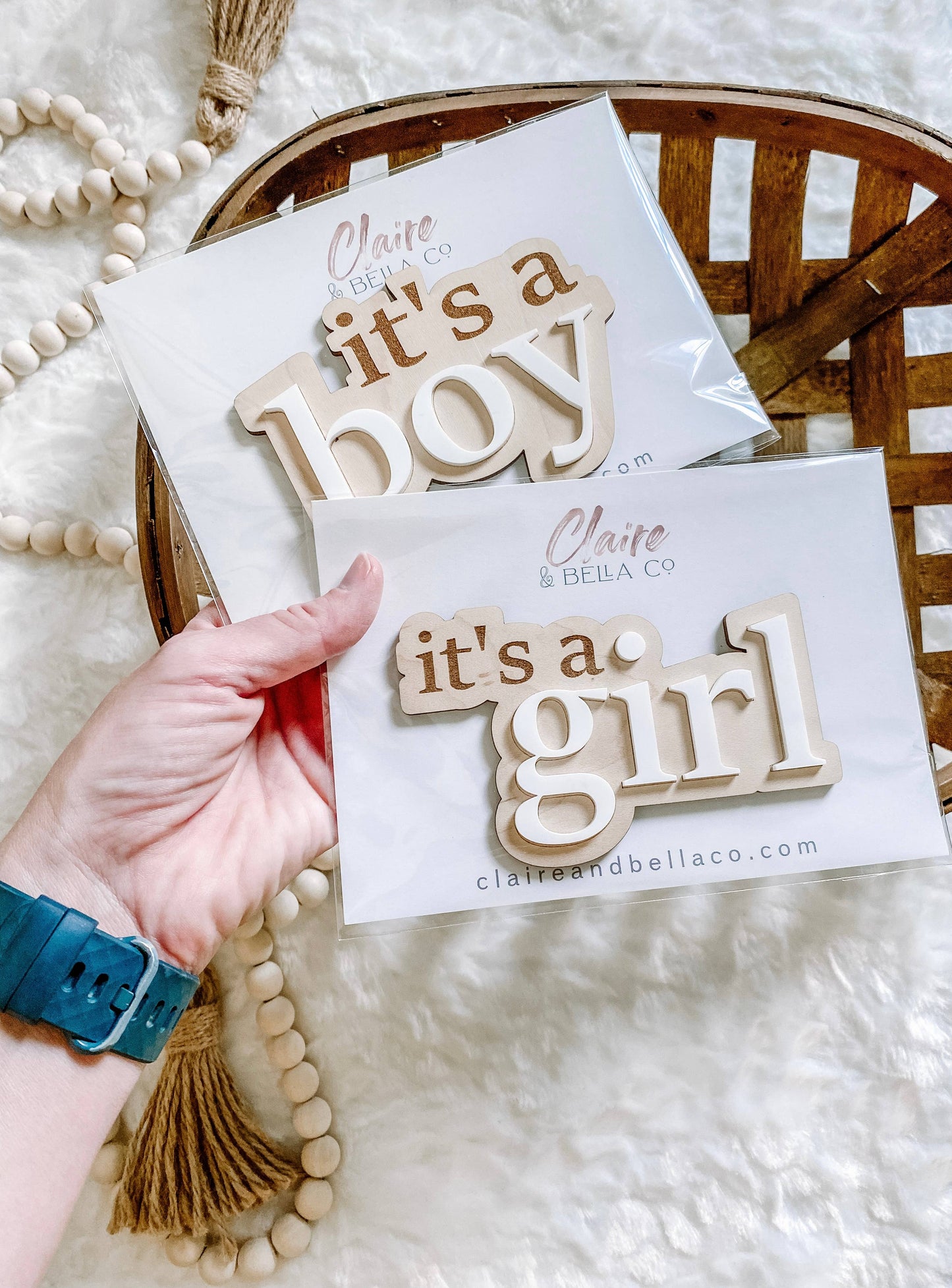 It’s a Boy Gender Reveal Announcement