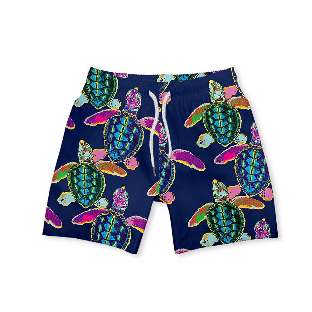Water turtle Swim Trunks