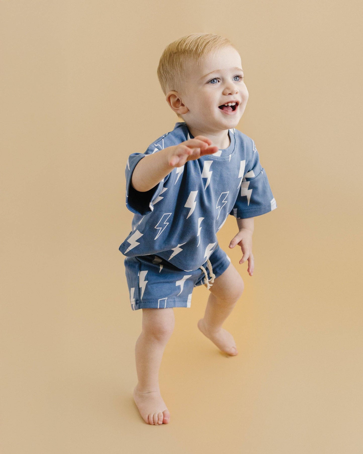 Blue Bolts 2 Piece Set