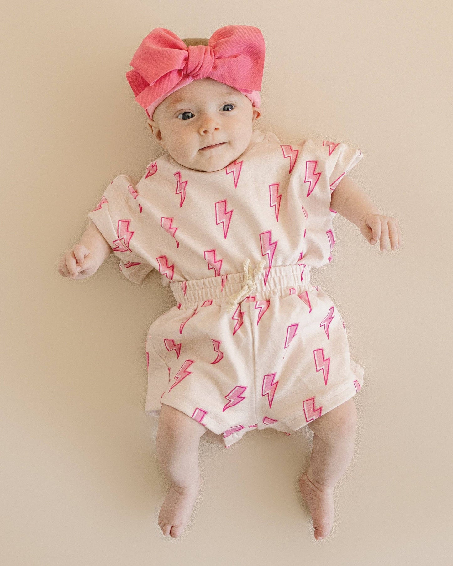 Pink Bolt 2 Piece Set