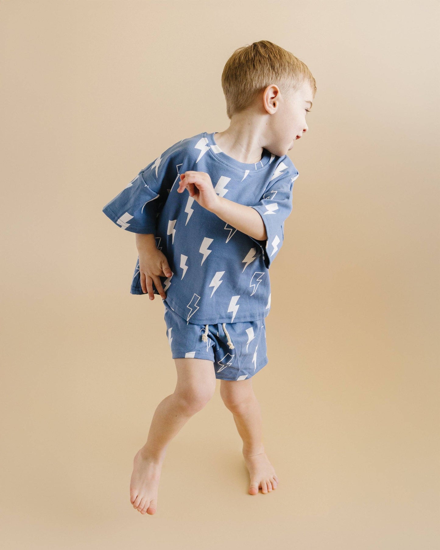 Blue Bolts 2 Piece Set