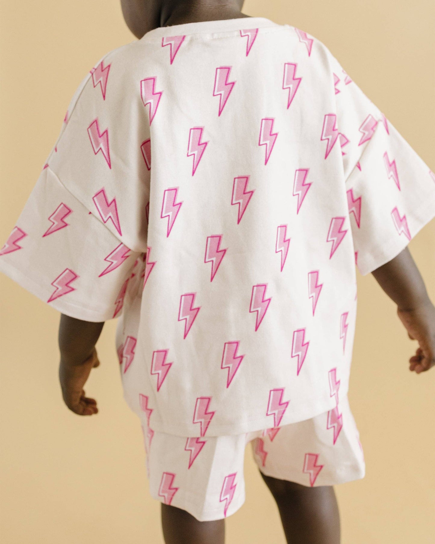 Pink Bolt 2 Piece Set