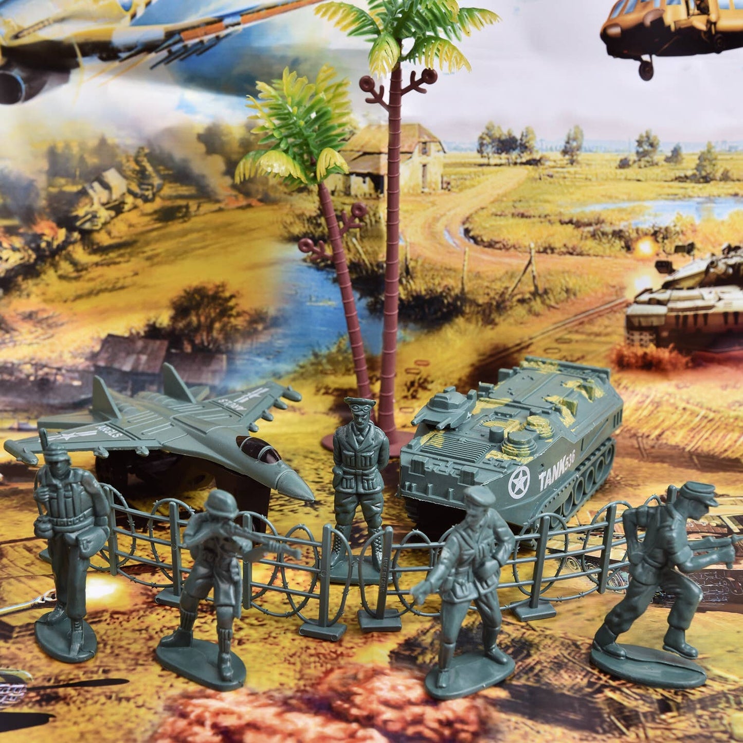 Army Men Action Figures Set