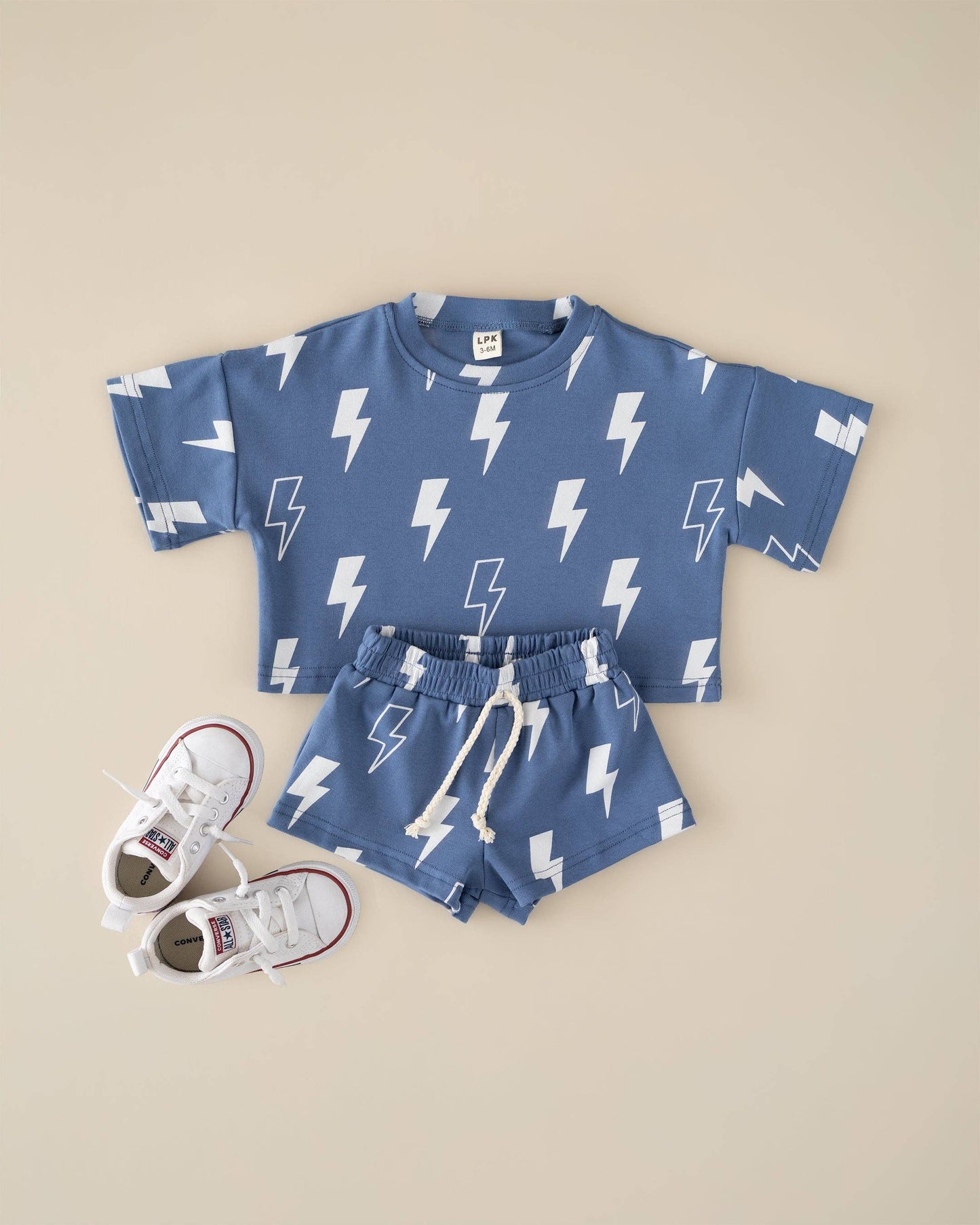 Blue Bolts 2 Piece Set
