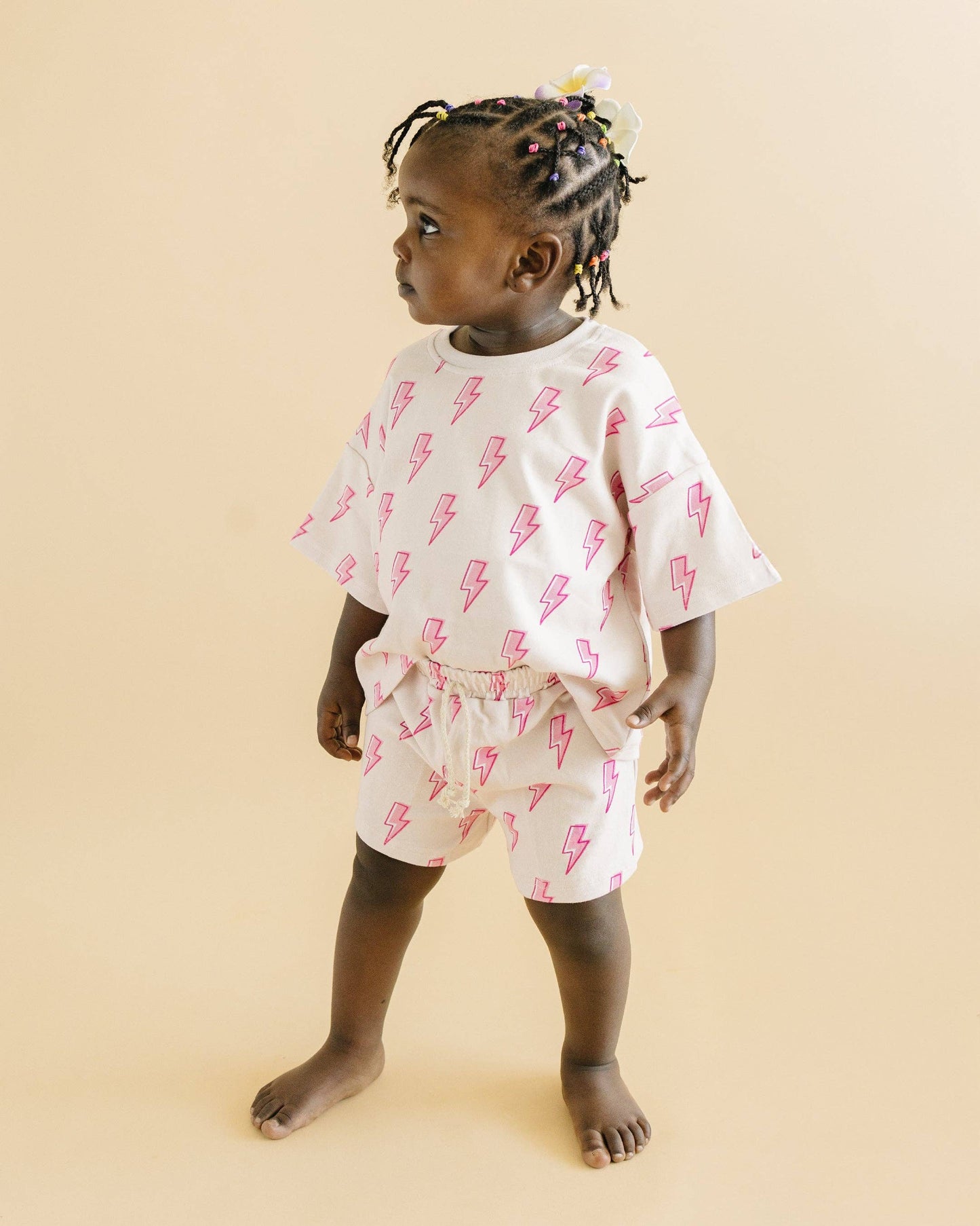Pink Bolt 2 Piece Set
