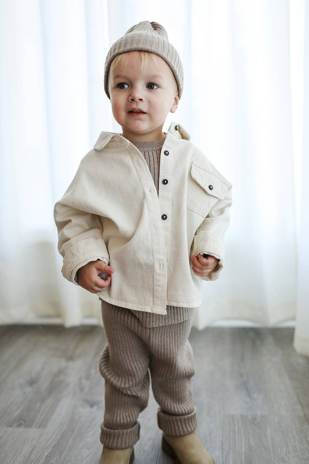 Dakota Denim Shacket Alpine Cocoa