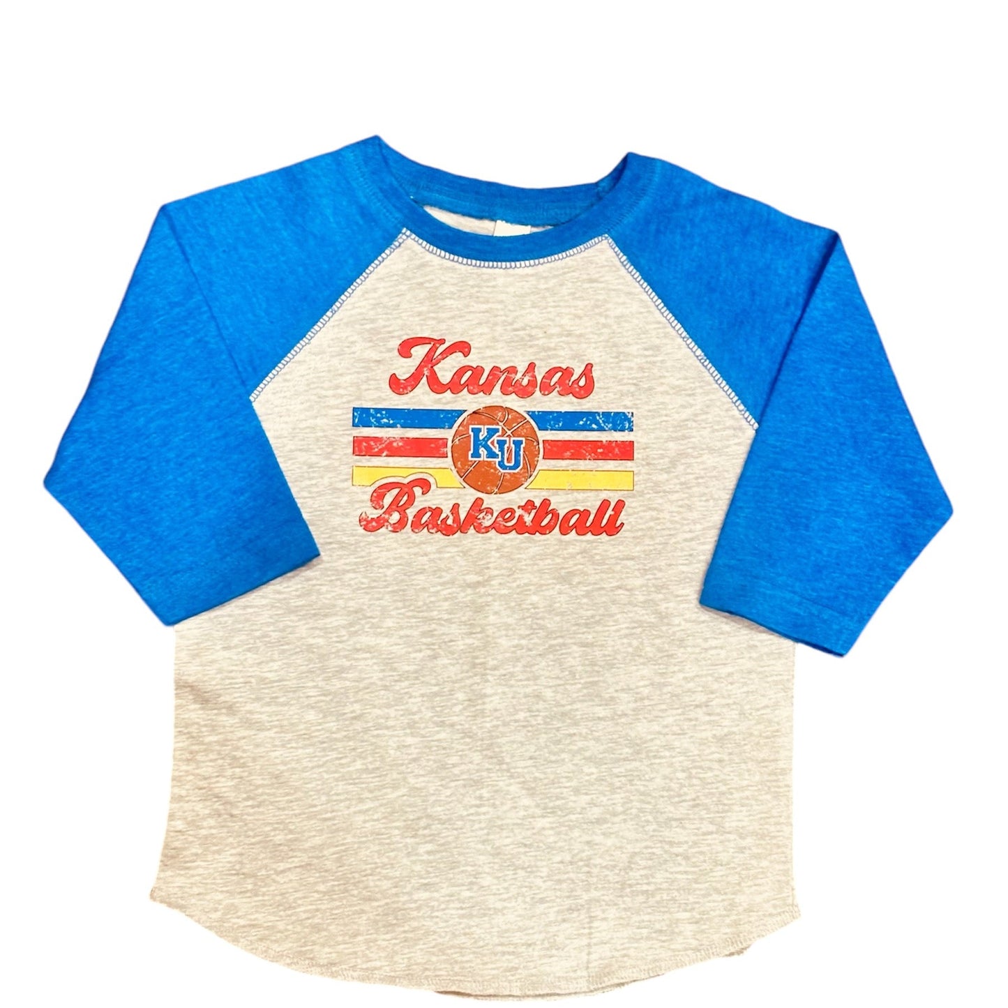 KU Basketball Raglan T-Shirt