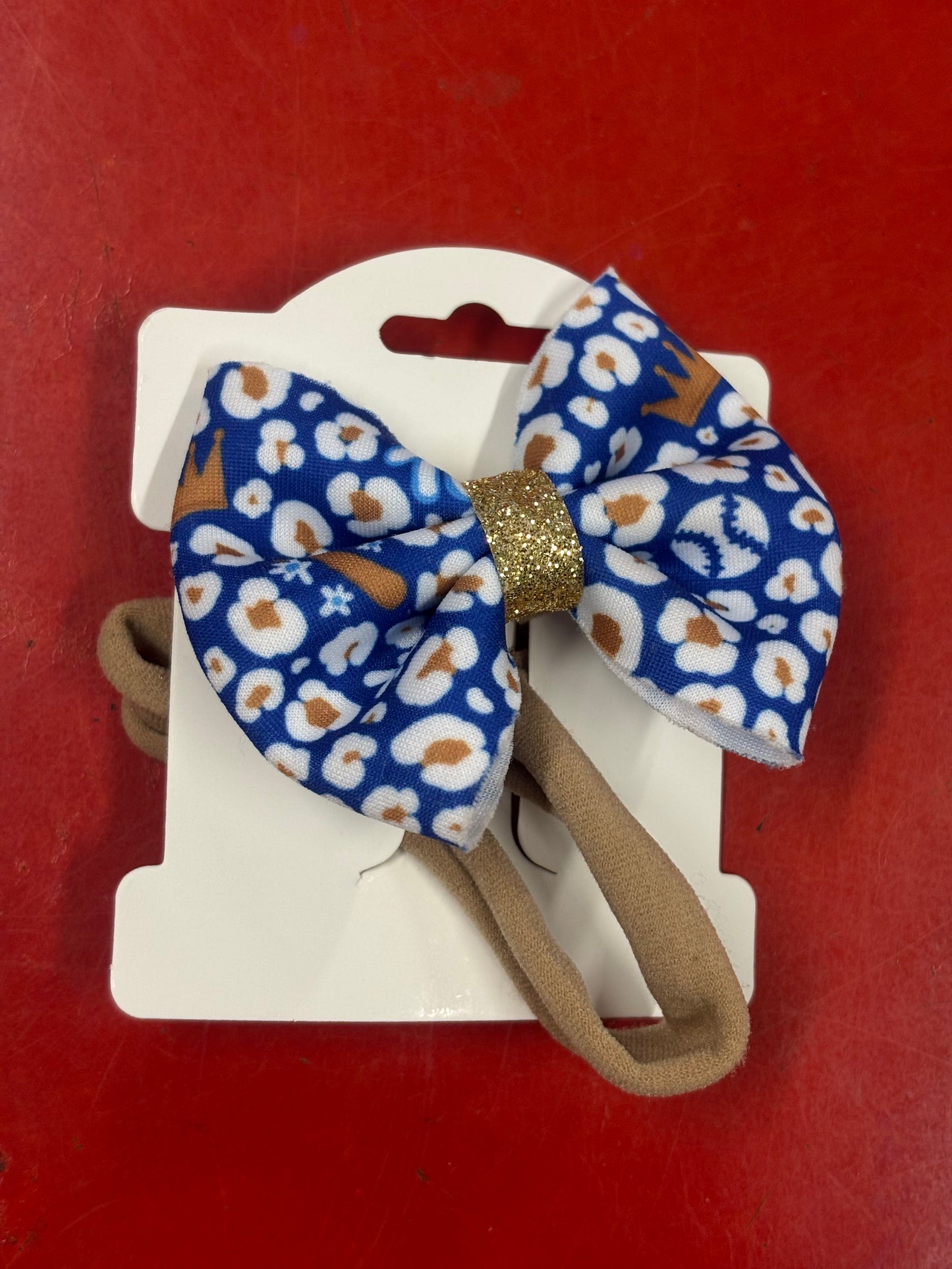 Baseball Floral Hair Band