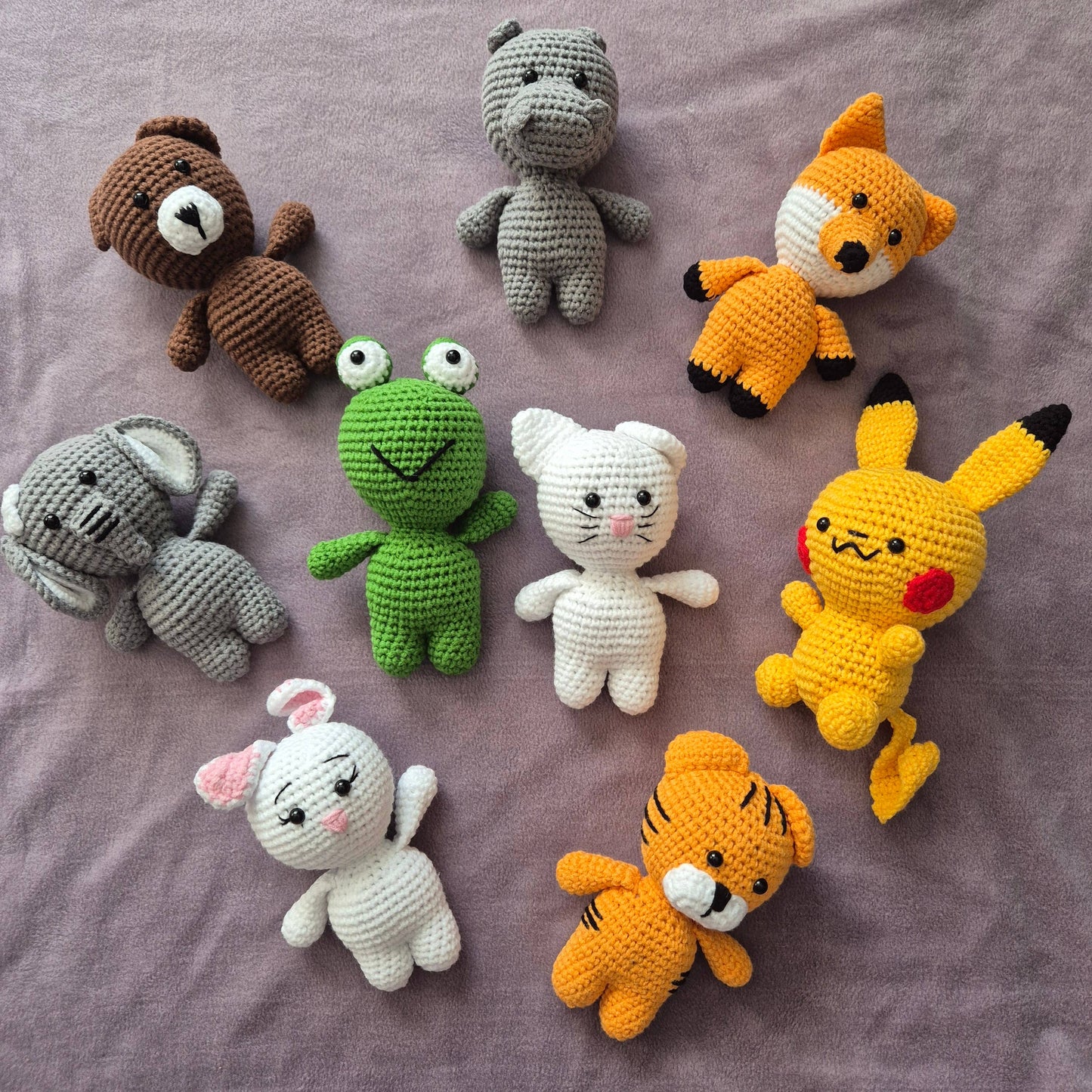 Crochet Pikachu Toy