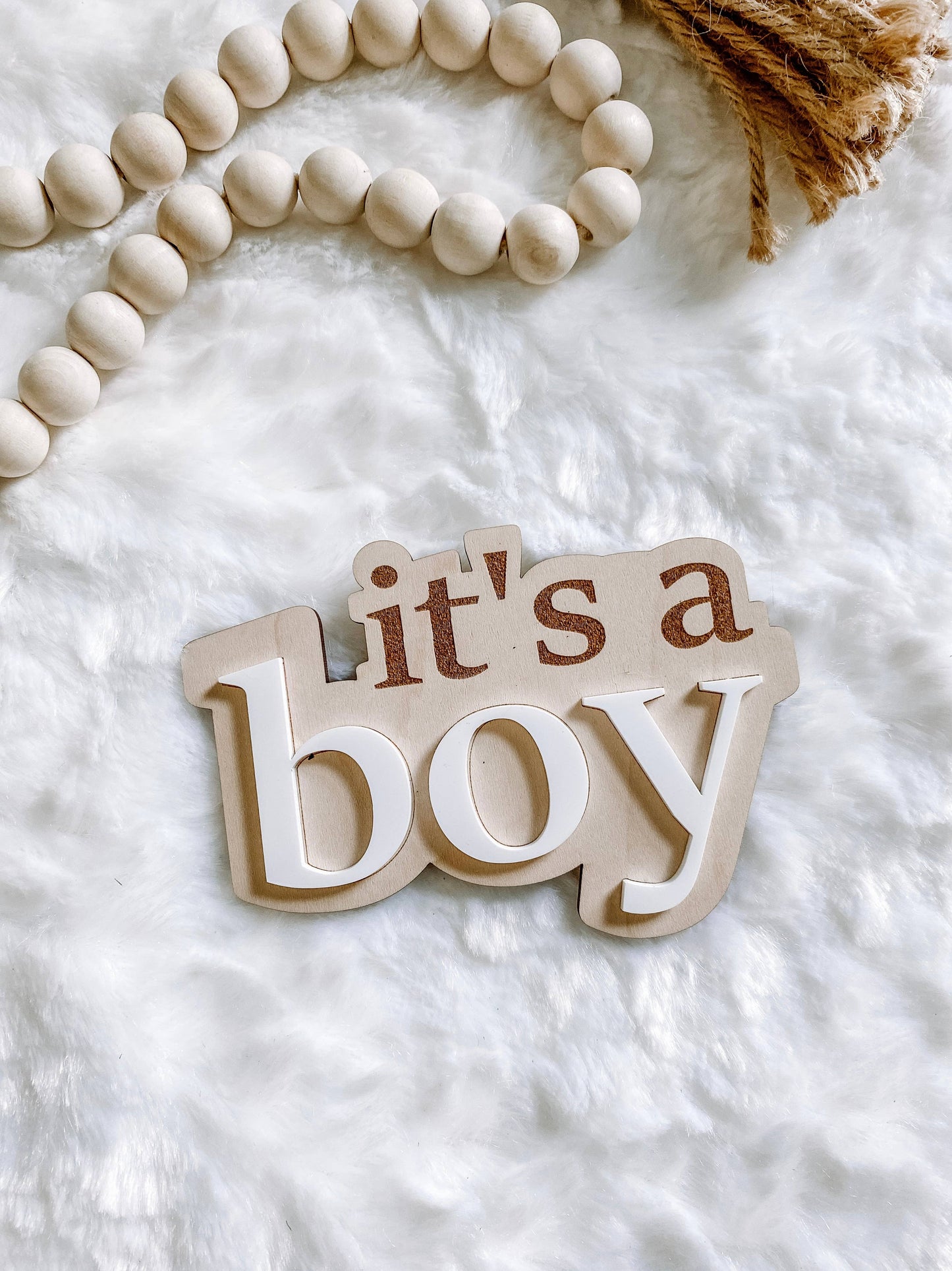 It’s a Boy Gender Reveal Announcement