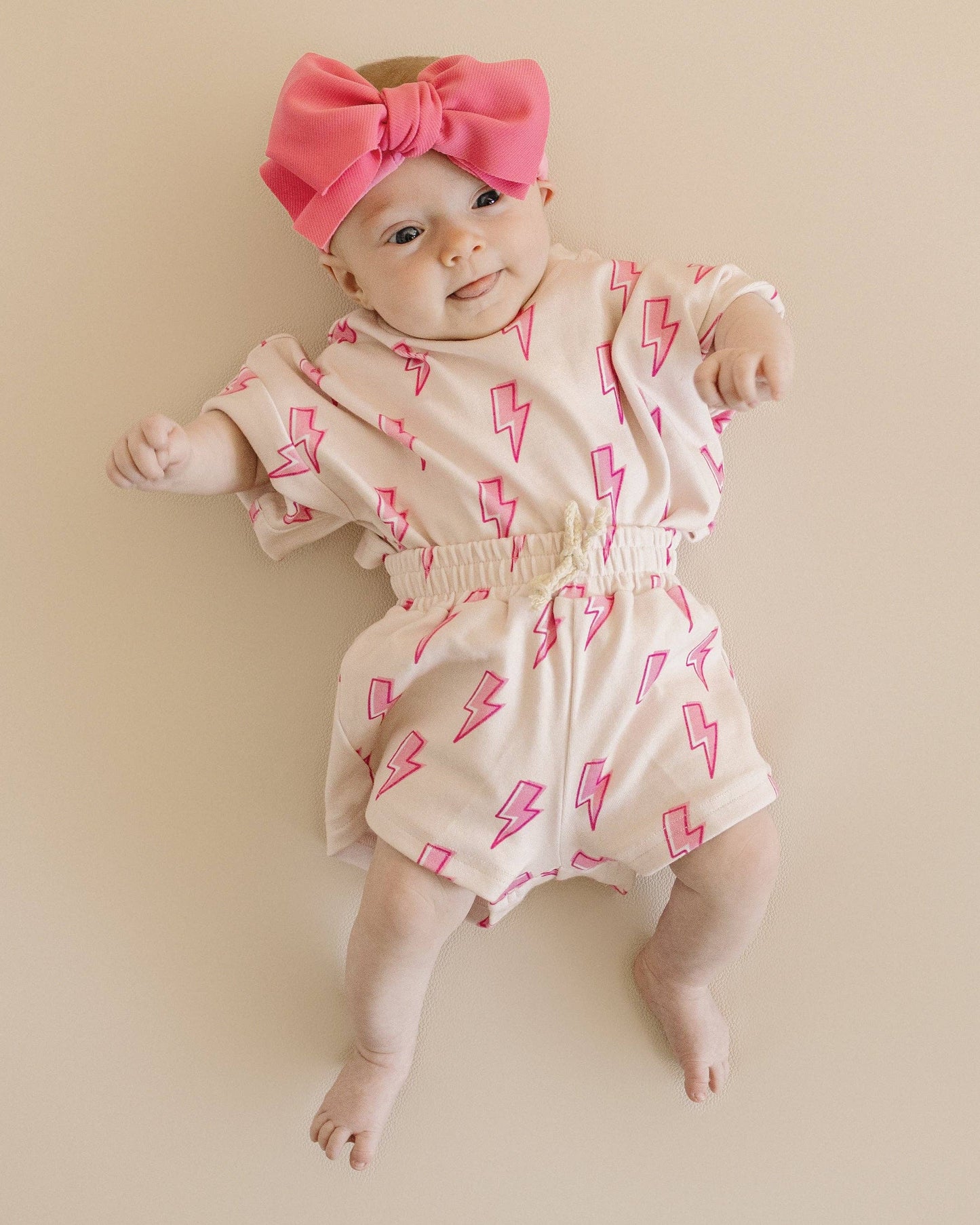 Pink Bolt 2 Piece Set