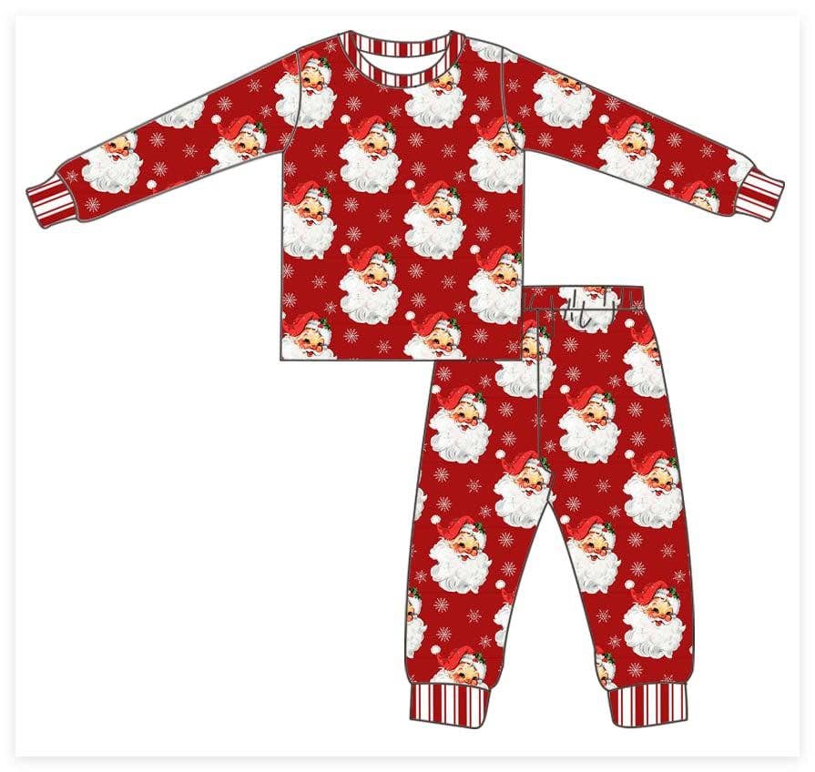 Vintage Santa Pajamas