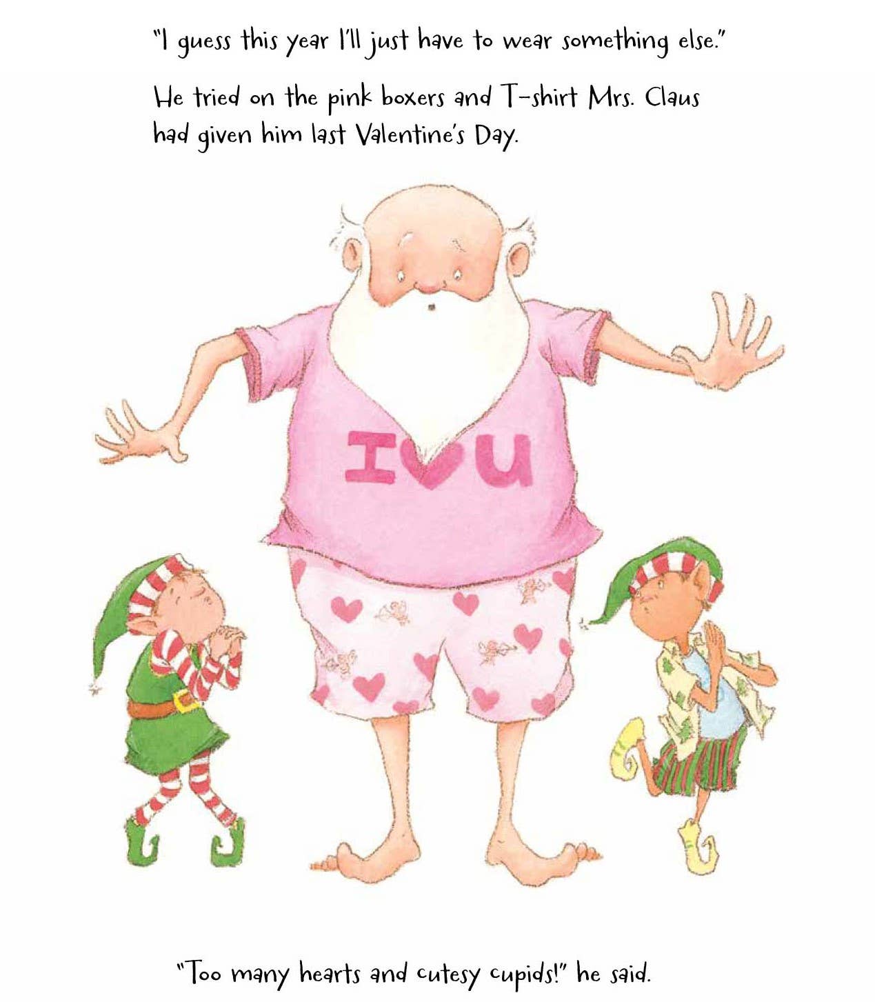 Santa's Underwear Book