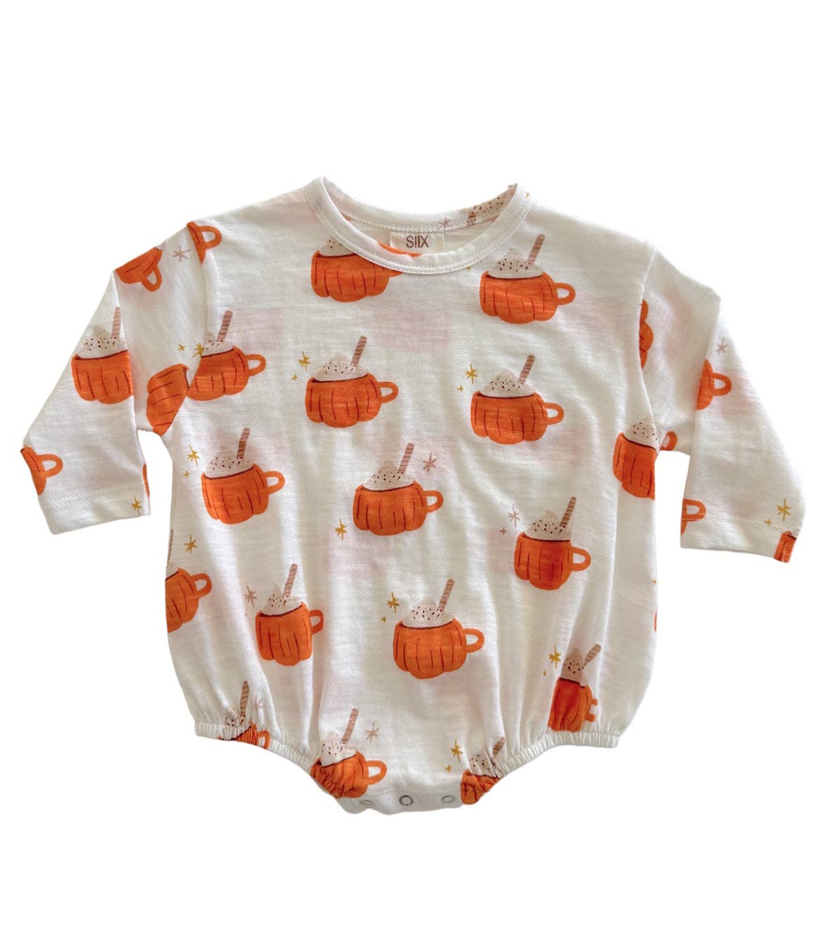 Pumpkin Mug Bubble Romper