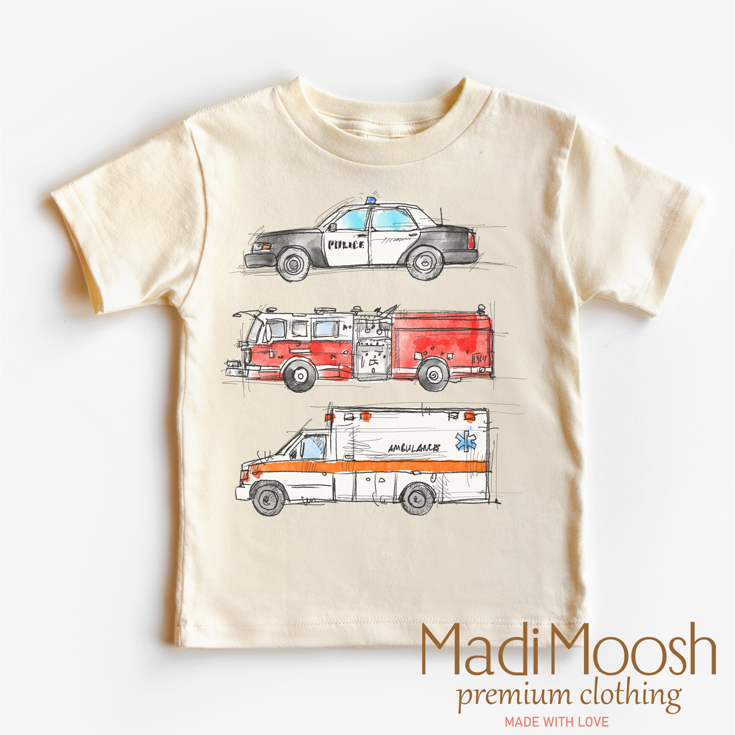 Emergency Vehicle Tee