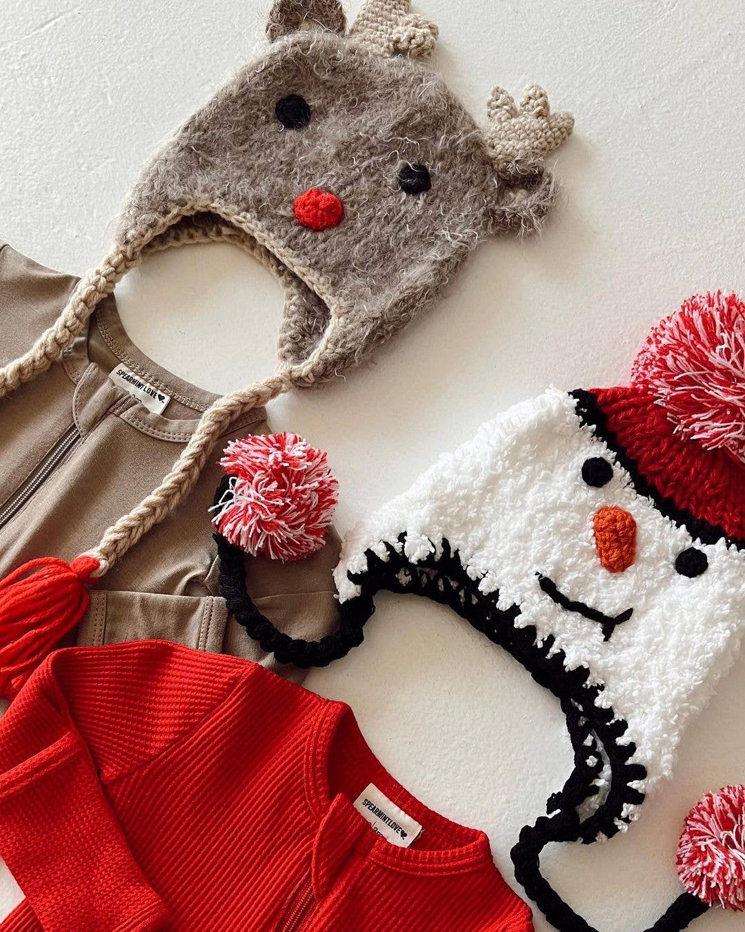 Snowman Beanie Hat:
