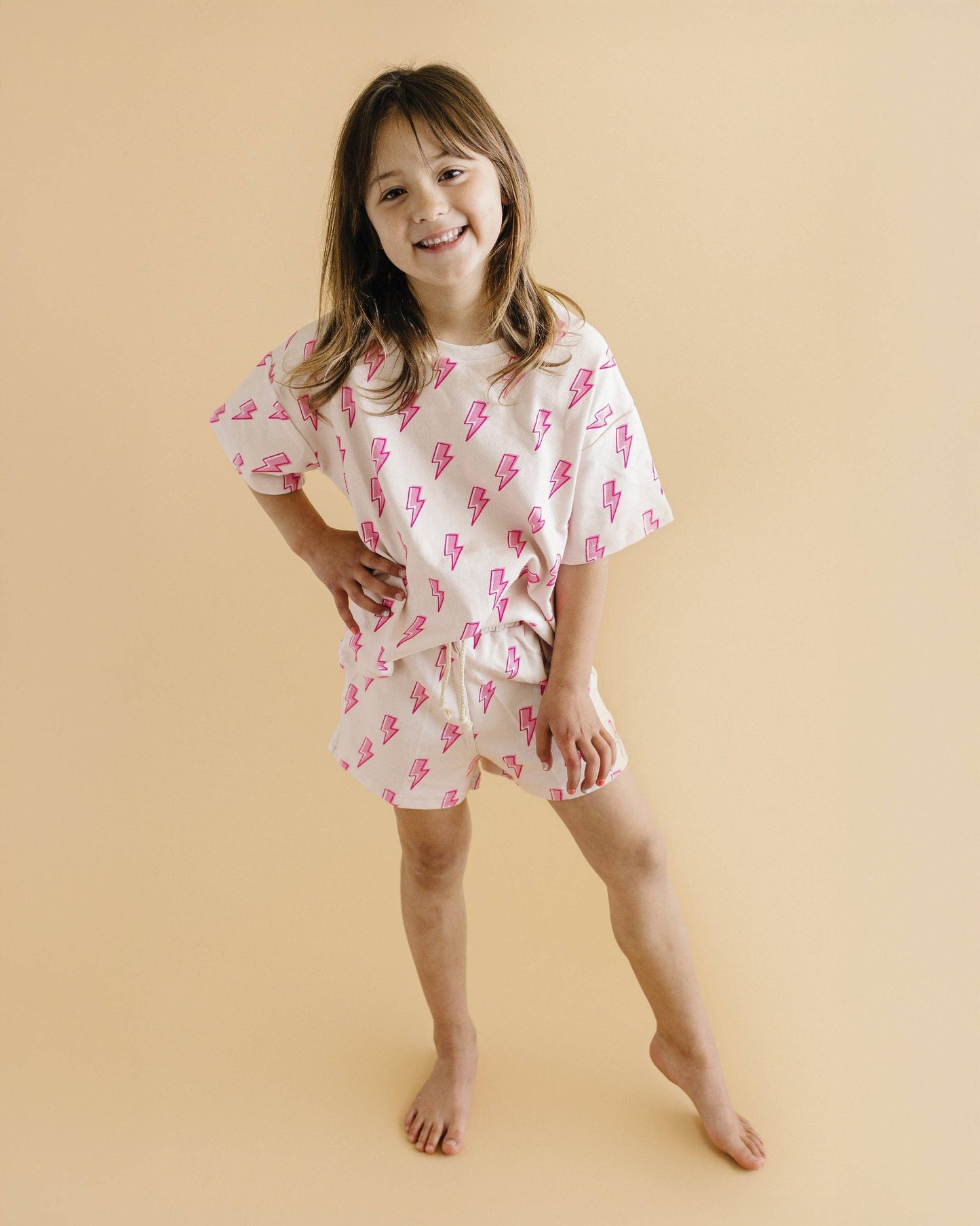 Pink Bolt 2 Piece Set