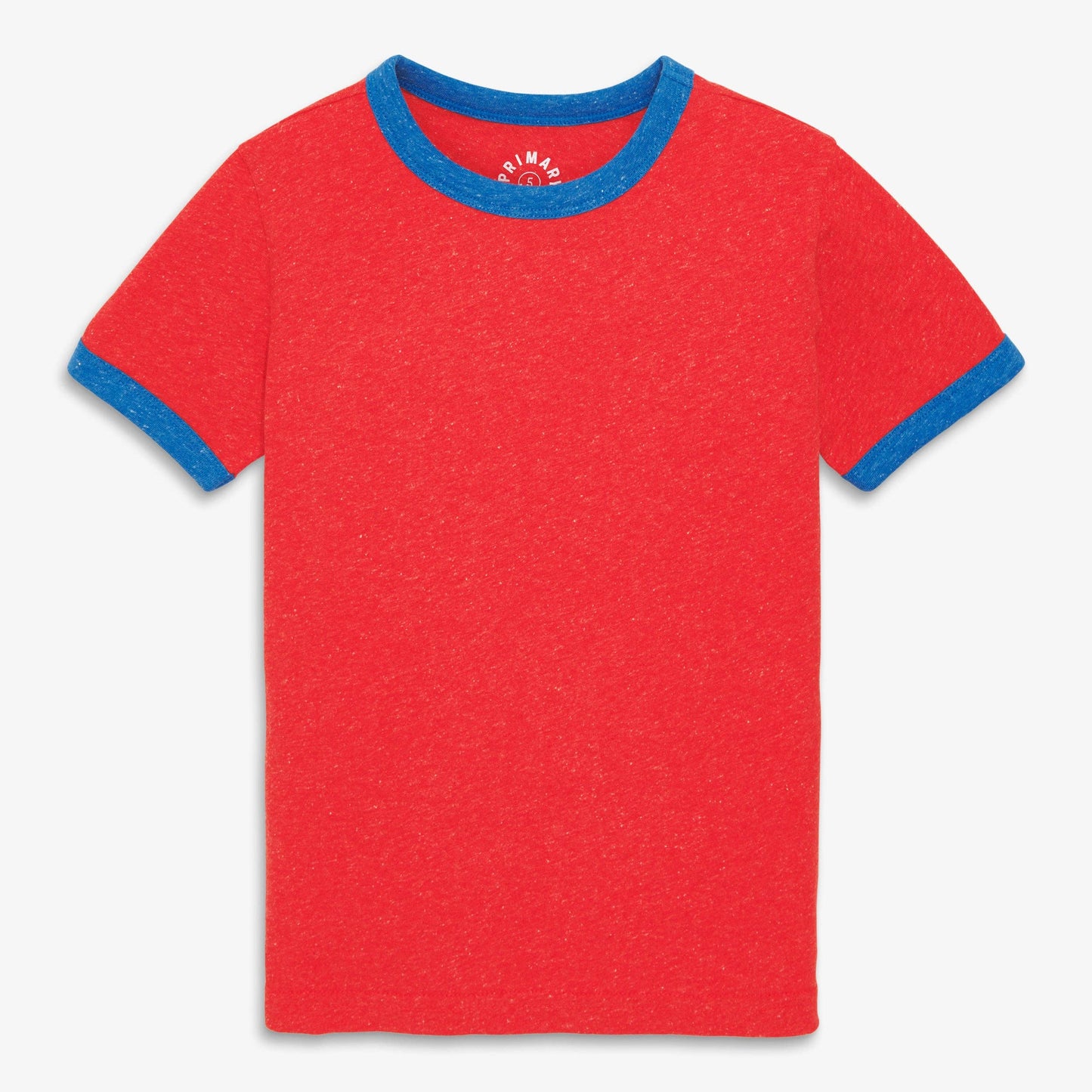 Heathered ringer tee: