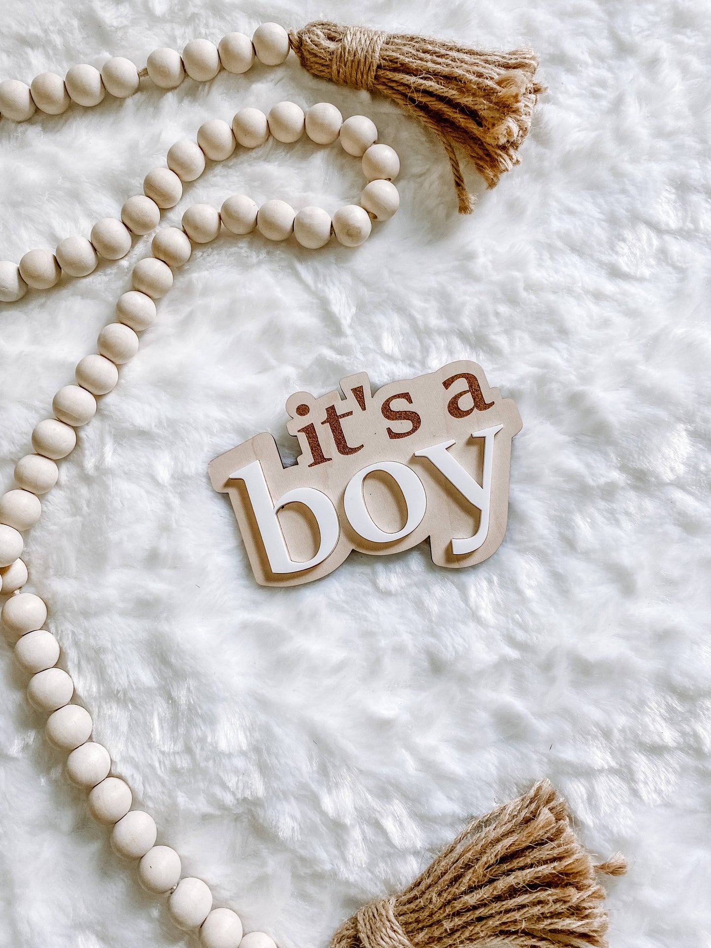 It’s a Boy Gender Reveal Announcement