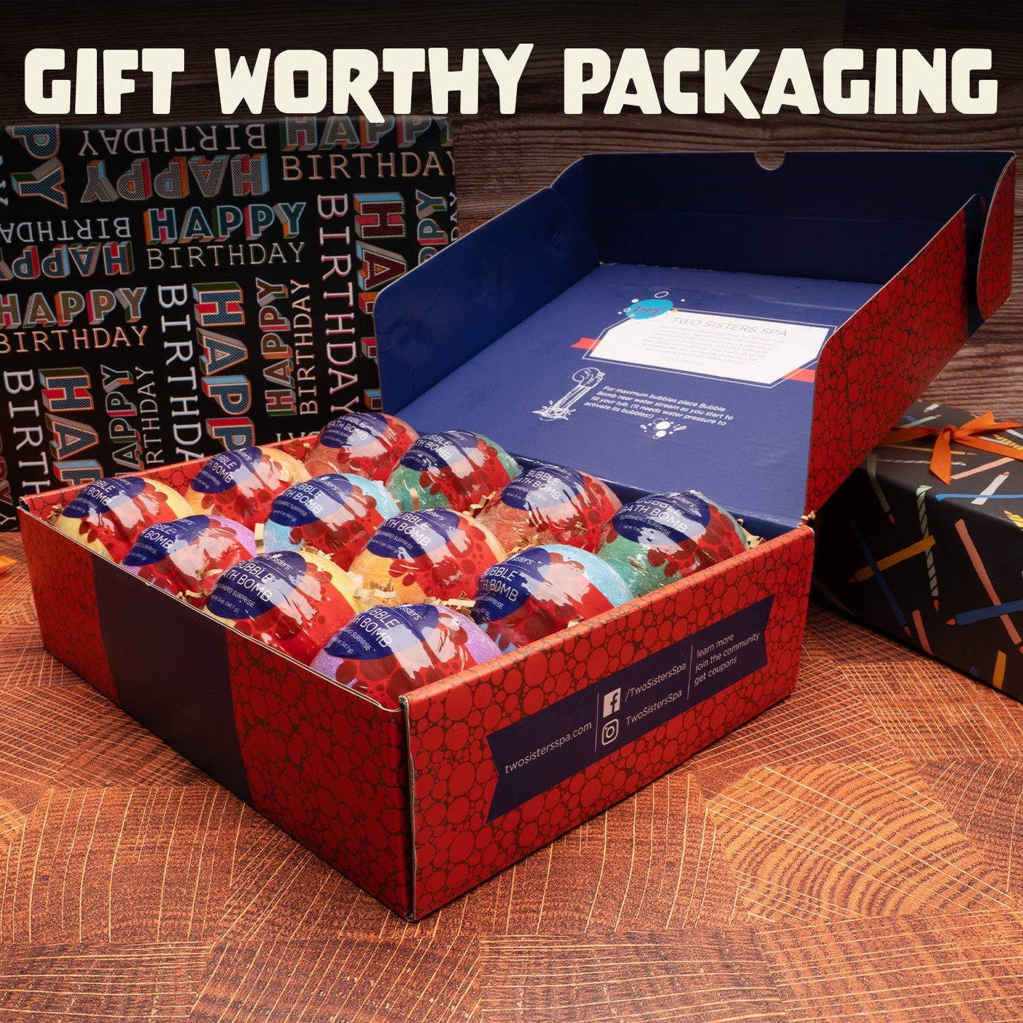 Superhero Kids Bath Bombs