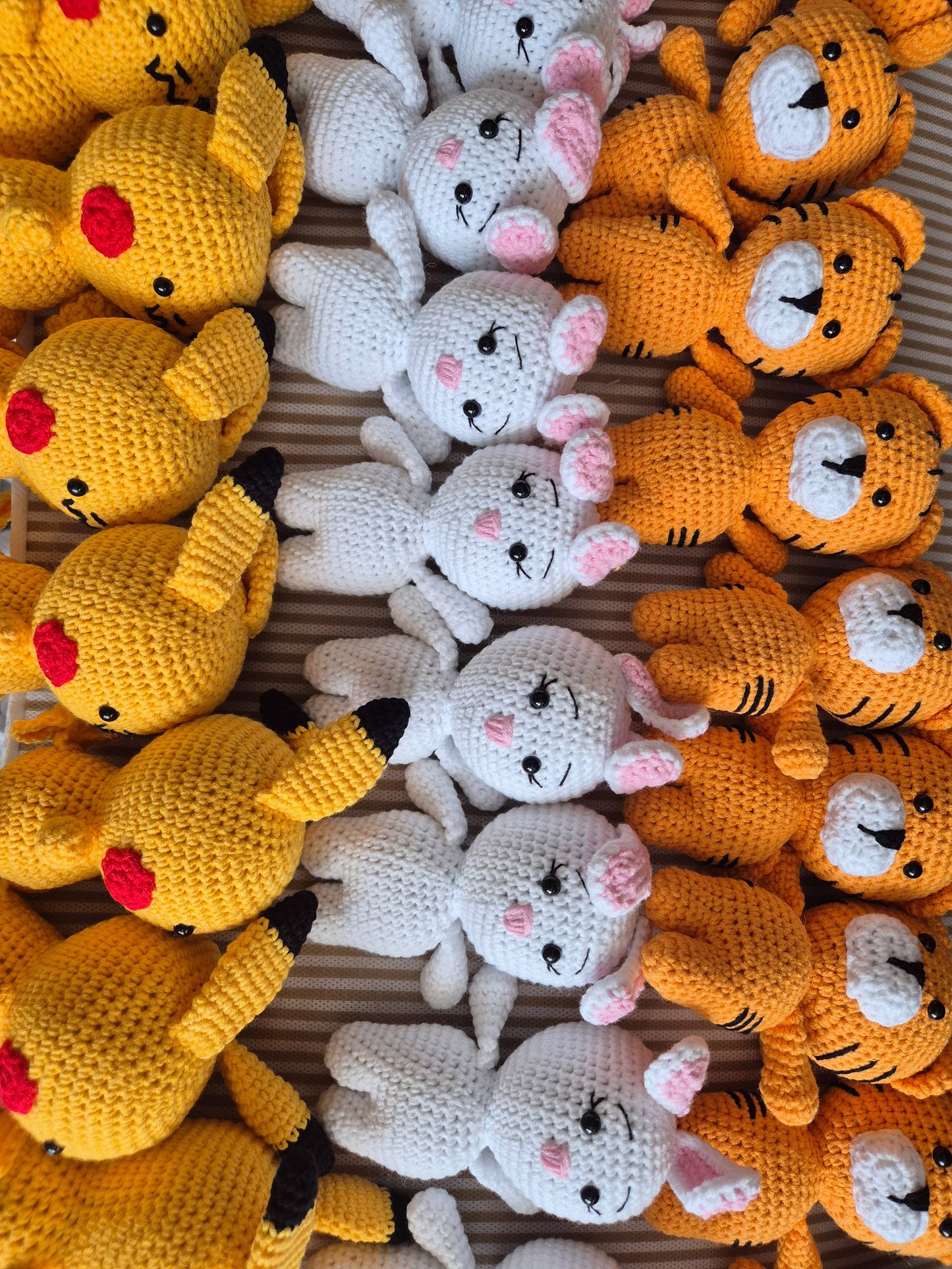 Crochet Pikachu Toy