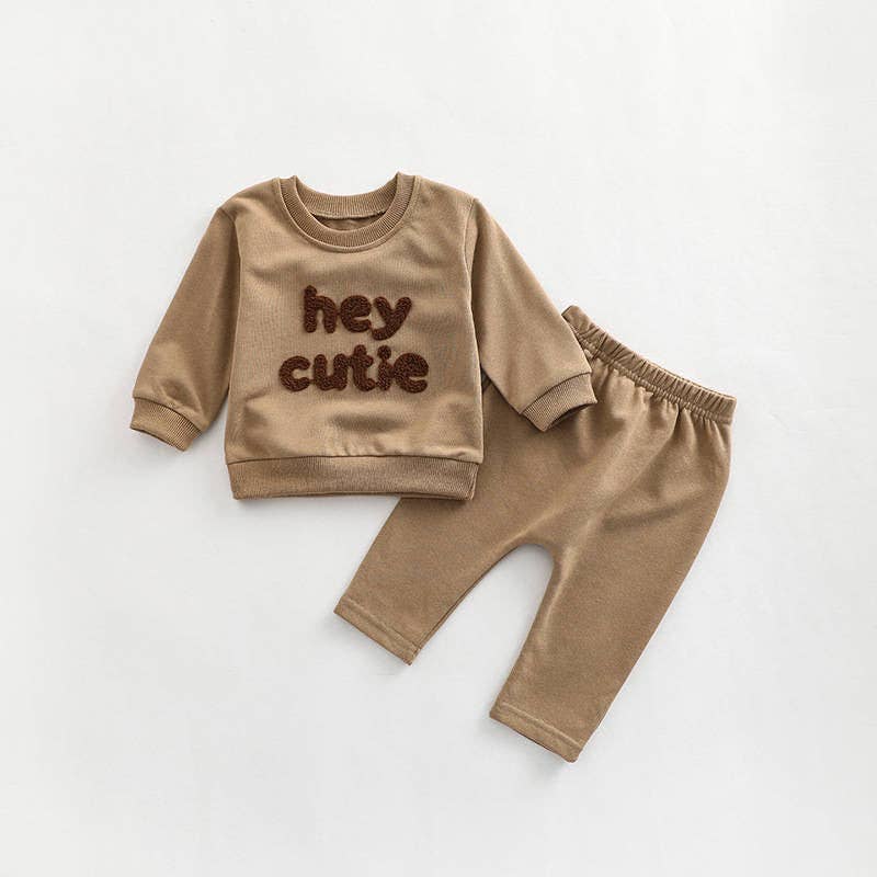 Hey Cutie Long Sleeve 2 Piece HowK