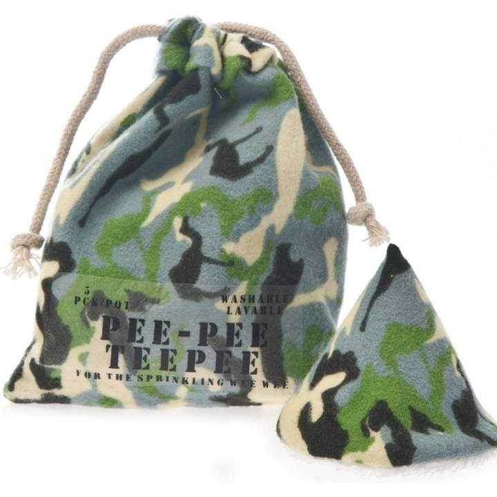 PEE-PEE TEEPEE - CAMO GREEN LAUNDRY