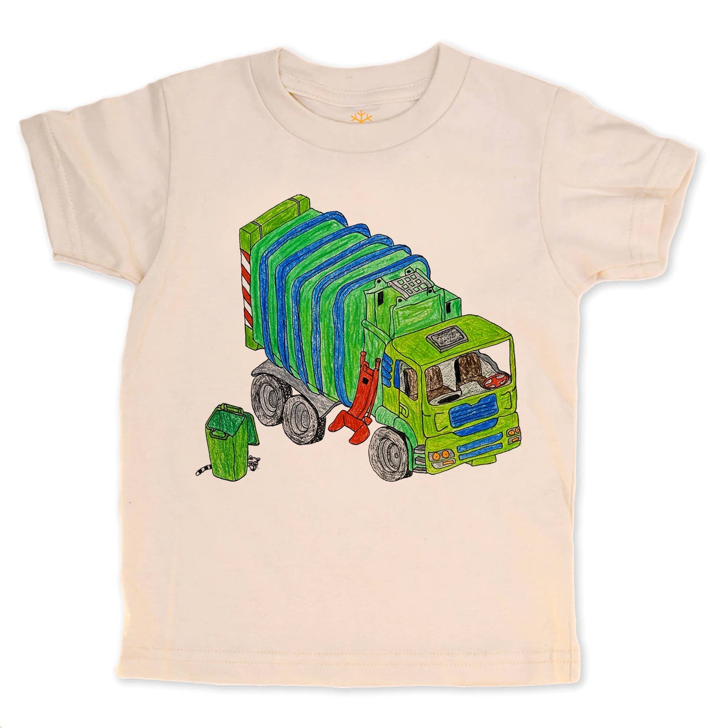Trash Truck Organic Tee