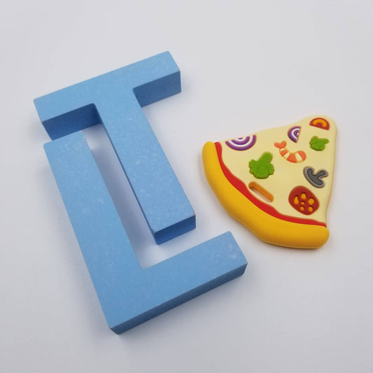 Pizza Silicone Baby Teething Toy