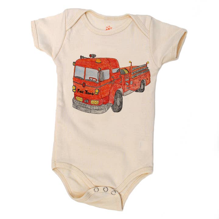 Fire Truck - Onesie