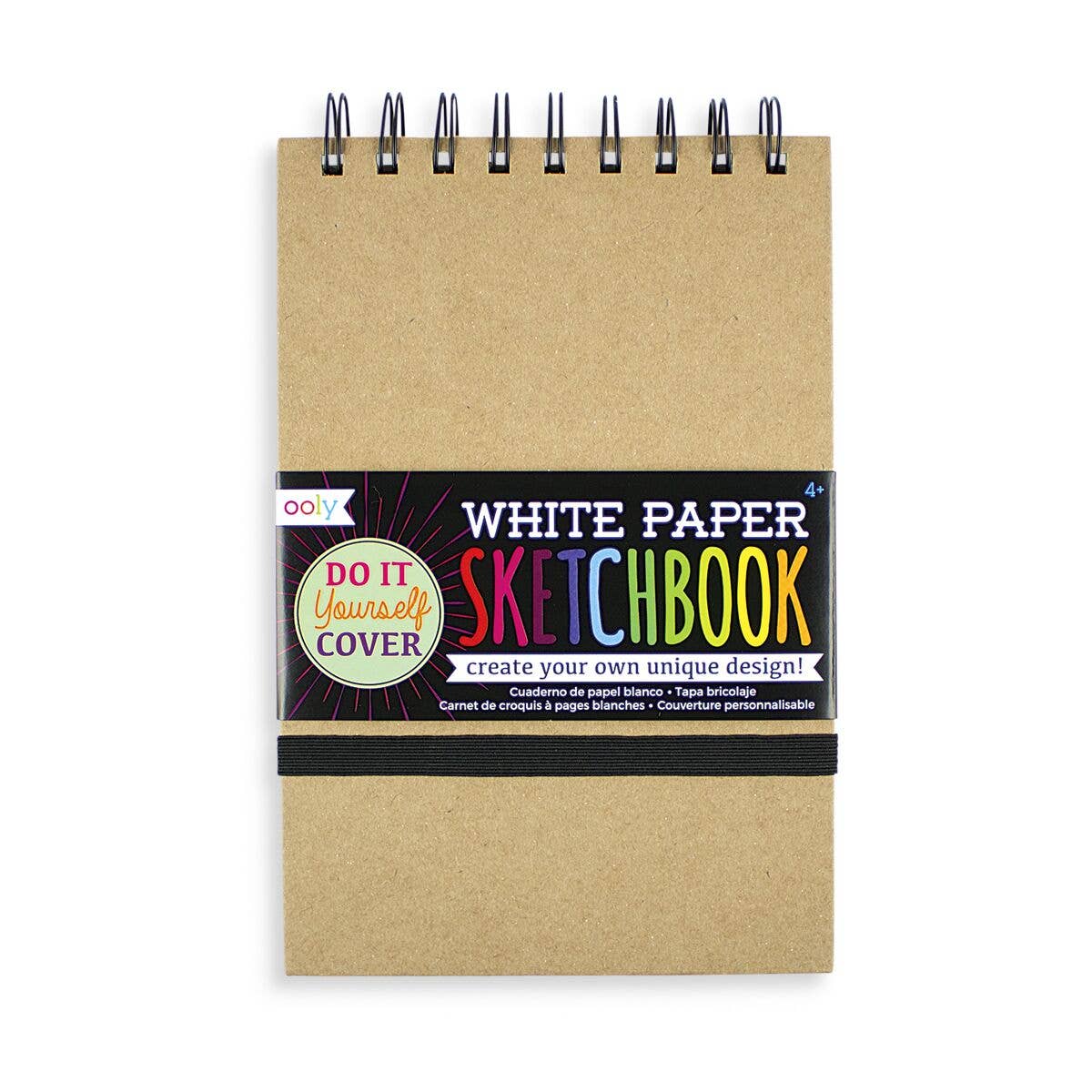 5" x 7.5" Sketchbook - White Ooly