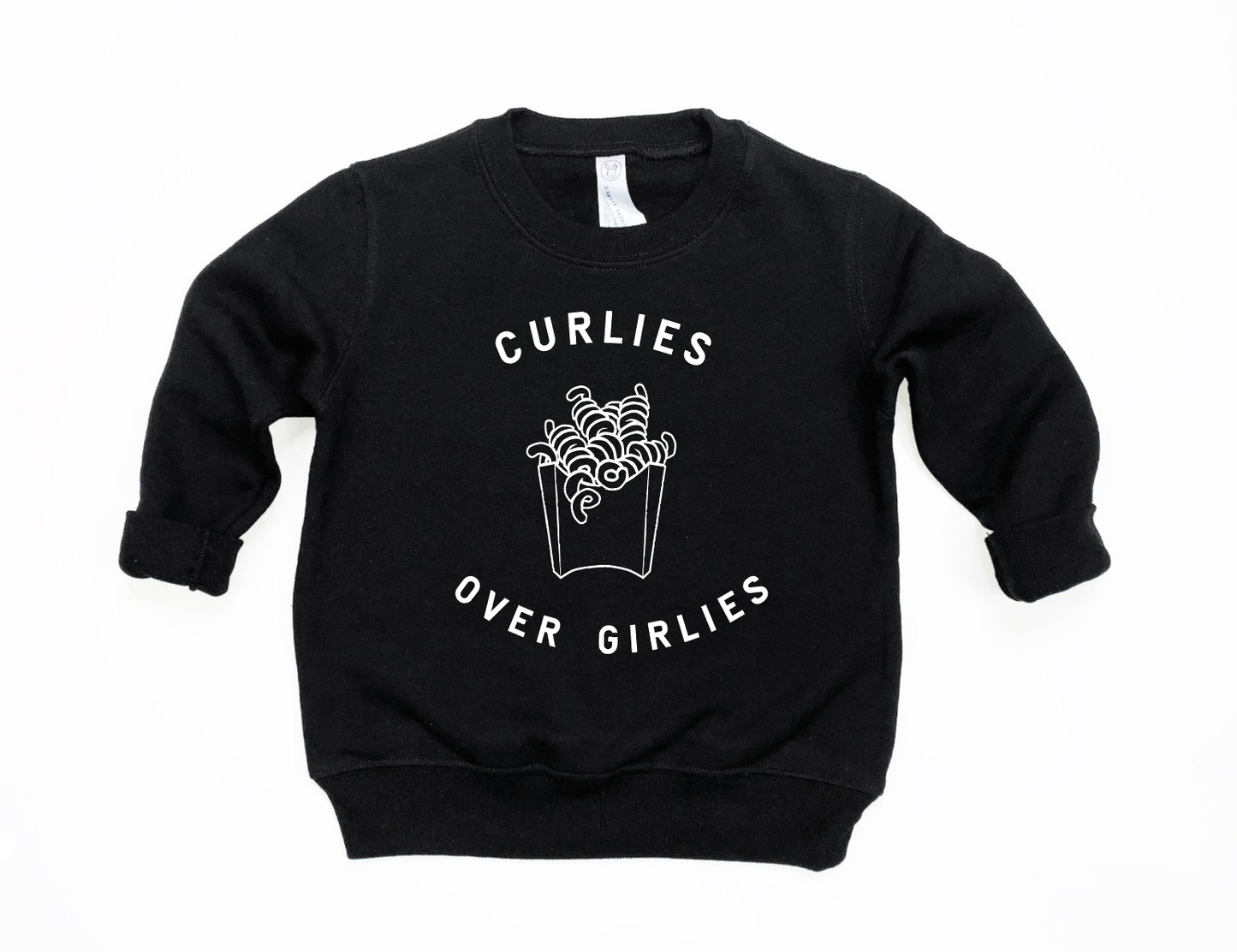 Curlies Over Girlies Sweatshirt