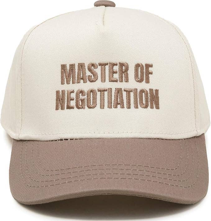 Master Of Negotiation Hat